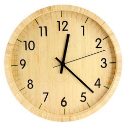 Reloj Pared Bamboo (BA14)
