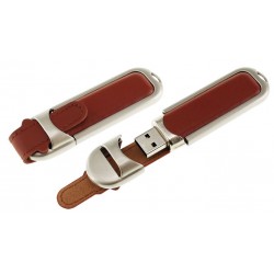 Pendrive de Metal y Cuero (CO24)