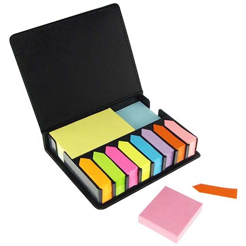 Set Post-It de PU Negro (ES12)