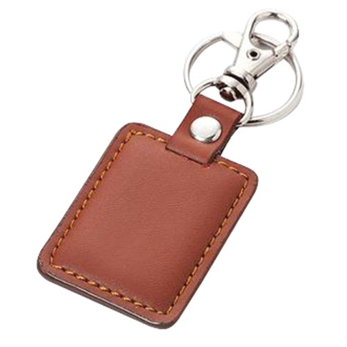 Llavero Simil Cuero Café (LL26)
