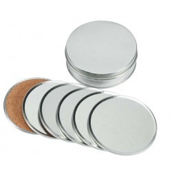 Set Posavasos de Aluminio (VI11)