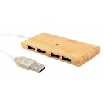 HUB 4 puertos USB Bamboo (BA11)
