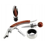 Set de Vino PU Negro (VI12)